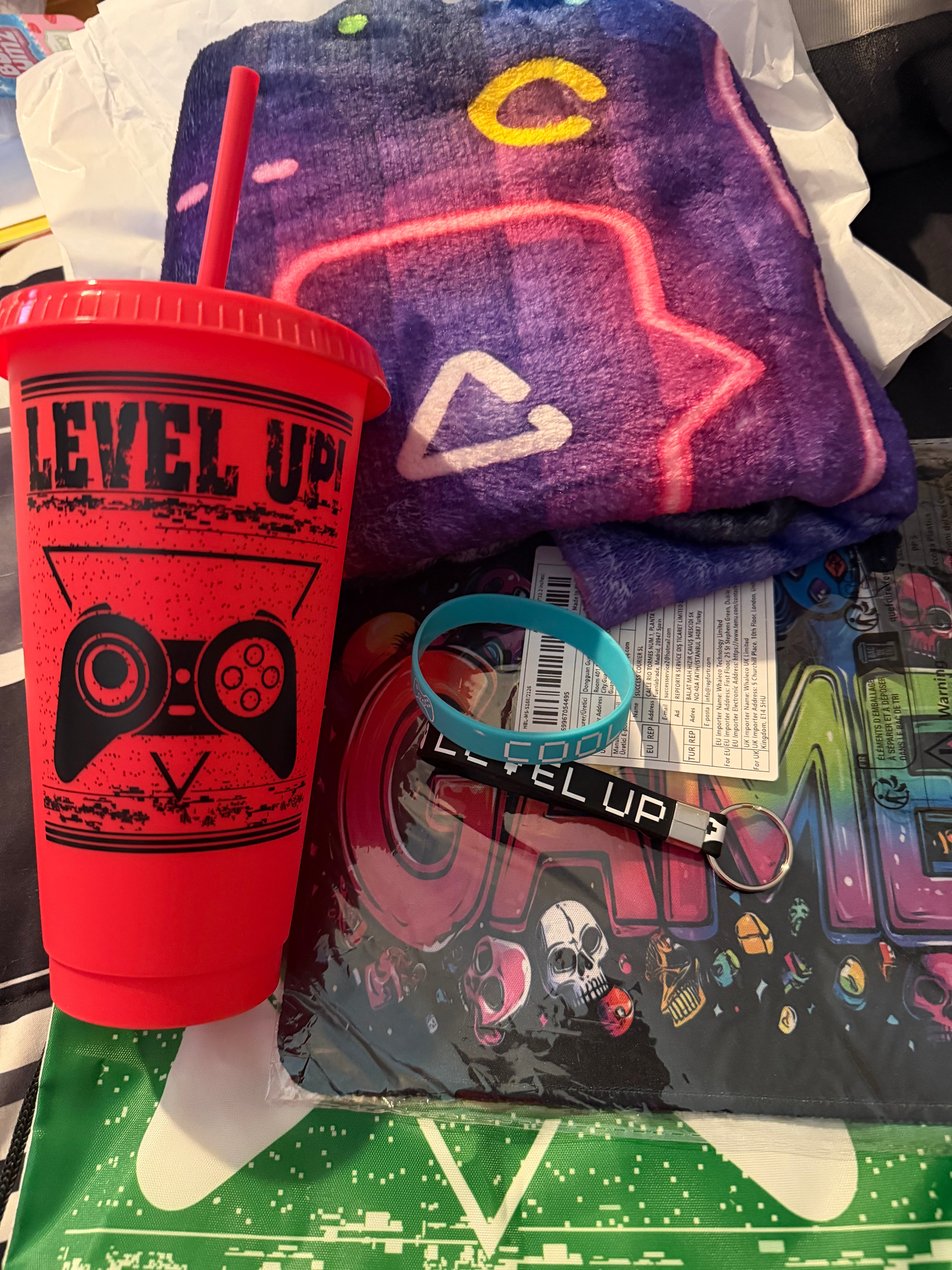 Gamer gift bag