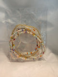 Rice bead stackable fashion bracelet